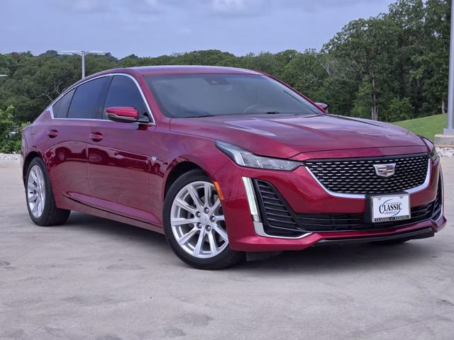 2024 Radiant Red Tintcoat Cadillac CT5 Luxury RWD Sedan