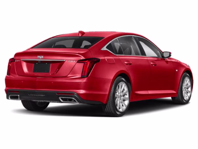 2024 Radiant Red Tintcoat Cadillac CT5 Luxury RWD Sedan