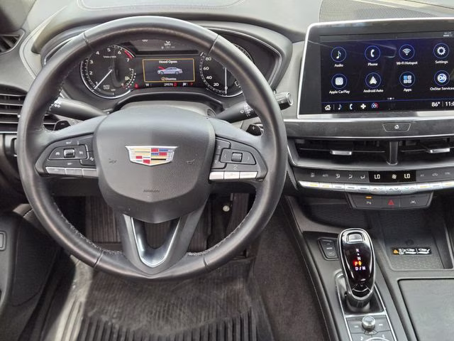 2024 Radiant Red Tintcoat Cadillac CT5 Luxury RWD Sedan