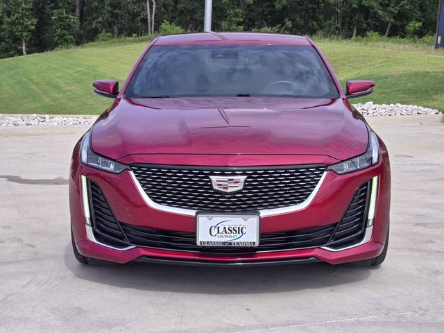 2024 Radiant Red Tintcoat Cadillac CT5 Luxury RWD Sedan