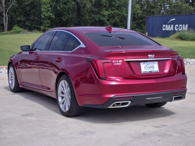 2024 Radiant Red Tintcoat Cadillac CT5 Luxury RWD Sedan