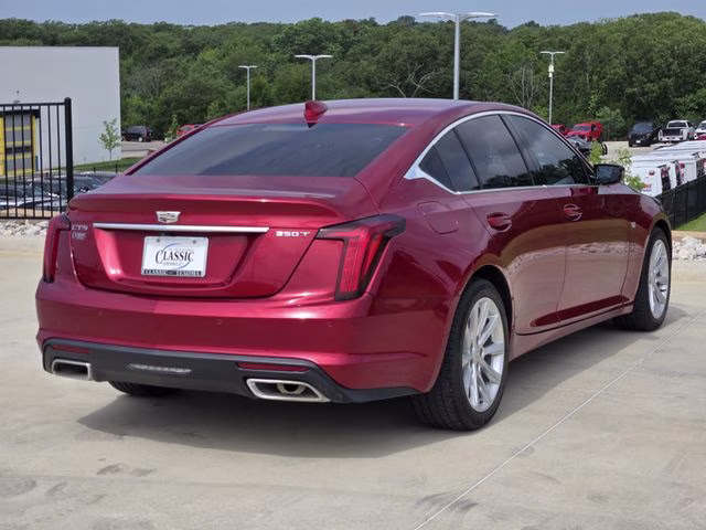 2024 Radiant Red Tintcoat Cadillac CT5 Luxury RWD Sedan