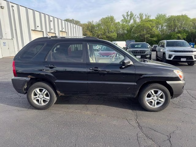 2008 Black Cherry Metallic Kia Sportage LX 4X4 SUV