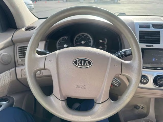 2008 Black Cherry Metallic Kia Sportage LX 4X4 SUV