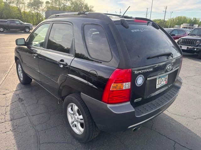 2008 Black Cherry Metallic Kia Sportage LX 4X4 SUV