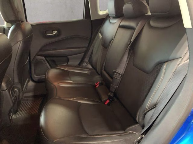 2021 Laser Blue Pearlcoat Jeep Compass Latitude 4X4 SUV