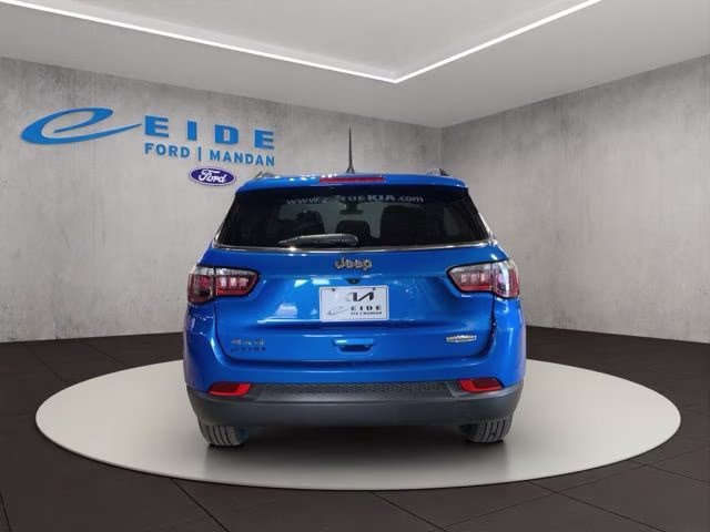 2021 Laser Blue Pearlcoat Jeep Compass Latitude 4X4 SUV
