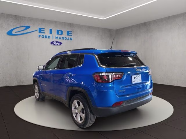 2021 Laser Blue Pearlcoat Jeep Compass Latitude 4X4 SUV