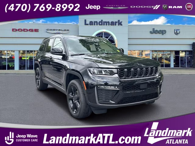 2026 Diamond Black Crystal Pearlcoat Jeep Grand Cherokee Limited RWD SUV