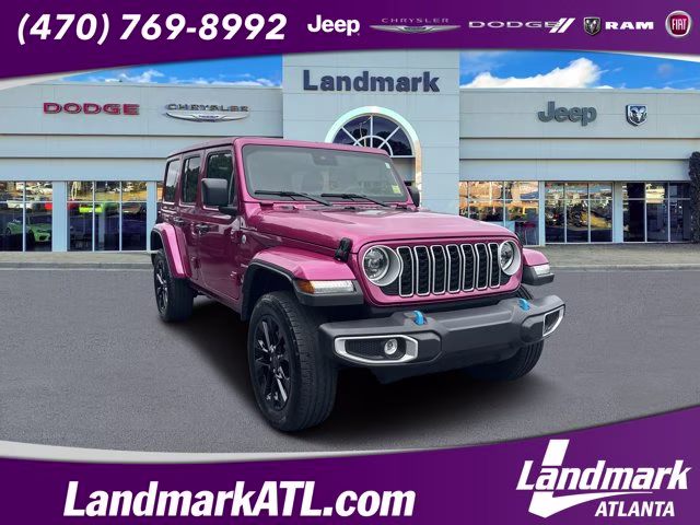 2024 Limited Edition Tuscadero Pearlcoat Jeep Wrangler 4xe Sahara 4X4 Convertible