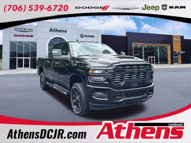 2026 Diamond Black Crystal Pearlcoat Ram 2500 Black Express 4X4 Truck