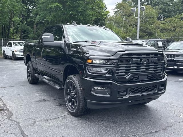 2026 Diamond Black Crystal Pearlcoat Ram 2500 Black Express 4X4 Truck