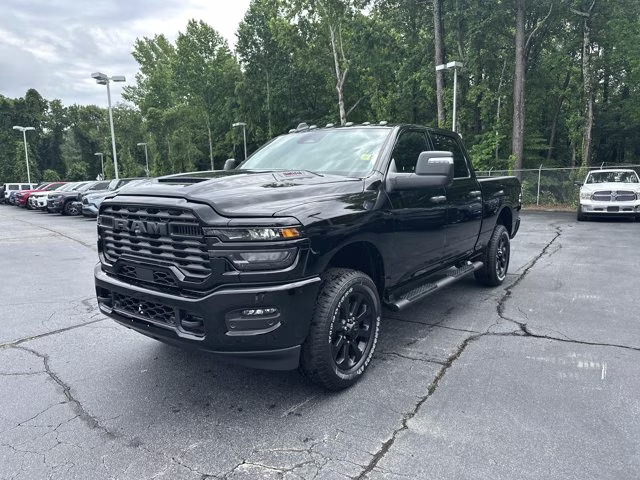 2026 Diamond Black Crystal Pearlcoat Ram 2500 Black Express 4X4 Truck