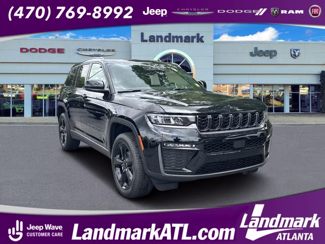 2026 Diamond Black Crystal Pearlcoat Jeep Grand Cherokee Limited RWD SUV
