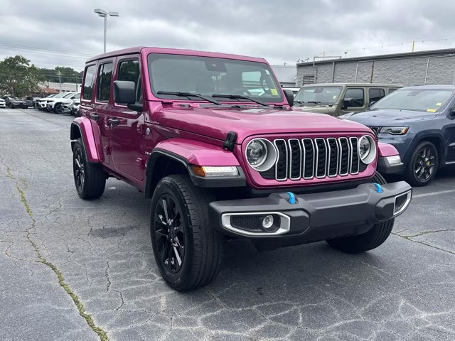 2024 Limited Edition Tuscadero Pearlcoat Jeep Wrangler 4xe Sahara 4X4 Convertible