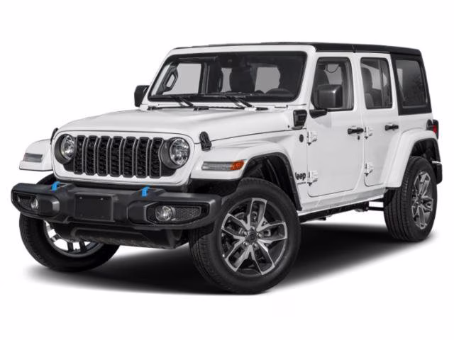 2024 Red Jeep Wrangler 4xe Sahara 4X4 Convertible