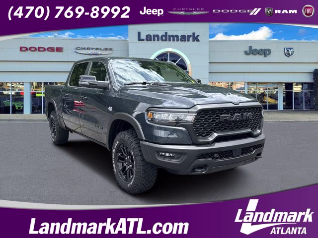 2026 Forged Blue Metallic Ram 1500 Rebel 4X4 Truck
