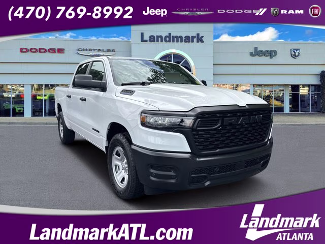 2026 Bright White Clearcoat Ram 1500 Tradesman RWD Truck