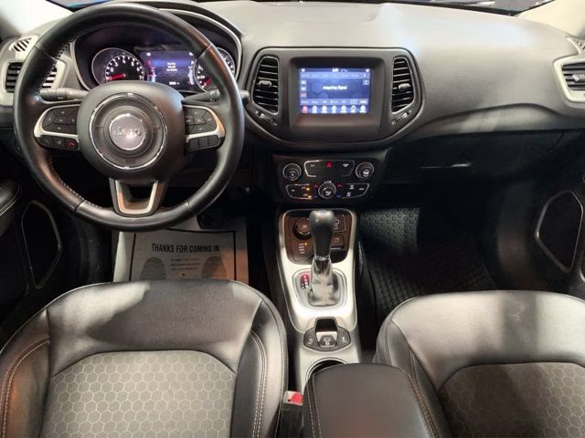 2021 Laser Blue Pearlcoat Jeep Compass Latitude 4X4 SUV