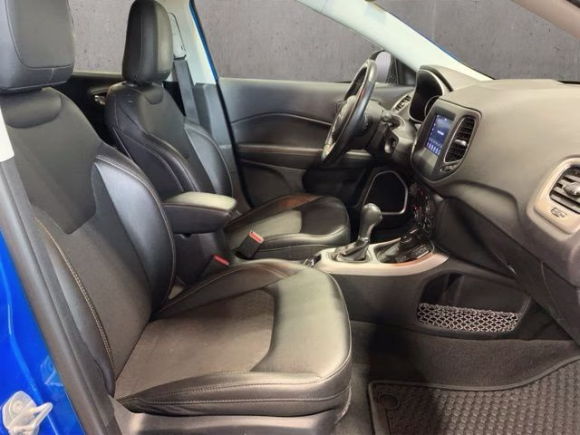 2021 Laser Blue Pearlcoat Jeep Compass Latitude 4X4 SUV