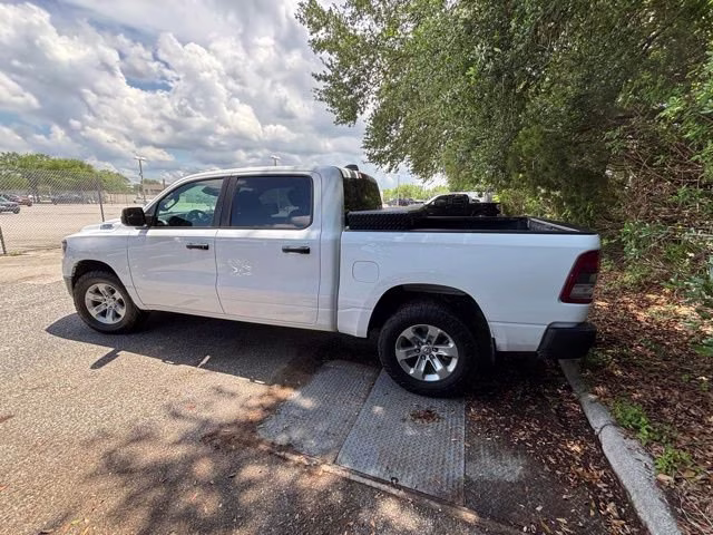 2023 Bright White Clearcoat Ram 1500 Tradesman 4X4 Truck