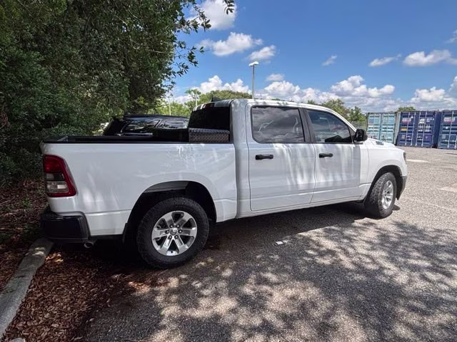 2023 Bright White Clearcoat Ram 1500 Tradesman 4X4 Truck