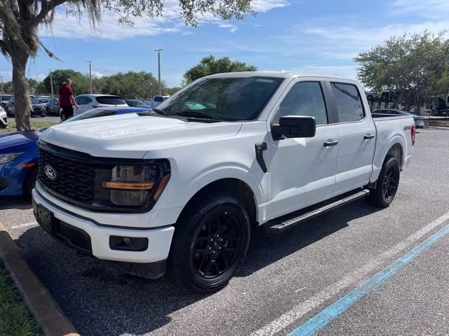2024 Oxford White Ford F-150 STX 4X4 Truck