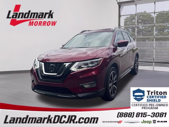 2019 Scarlet Ember Tintcoat Nissan Rogue SL FWD SUV