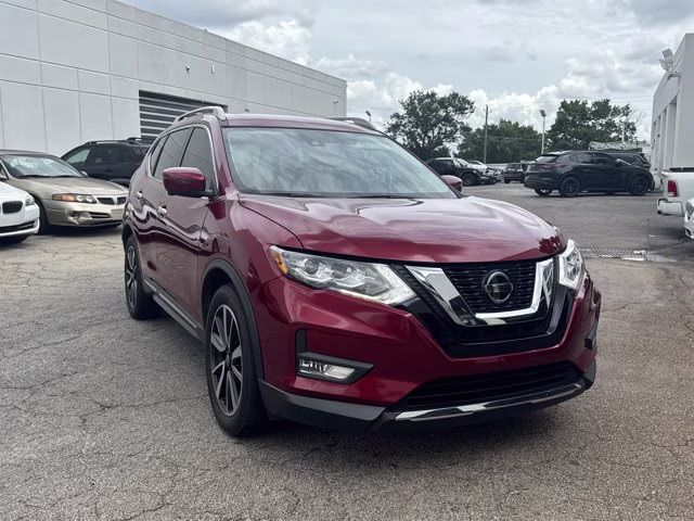 2019 Scarlet Ember Tintcoat Nissan Rogue SL FWD SUV