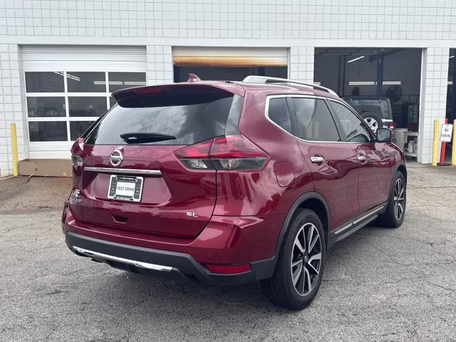 2019 Scarlet Ember Tintcoat Nissan Rogue SL FWD SUV