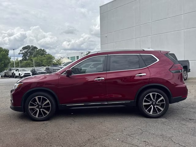 2019 Scarlet Ember Tintcoat Nissan Rogue SL FWD SUV