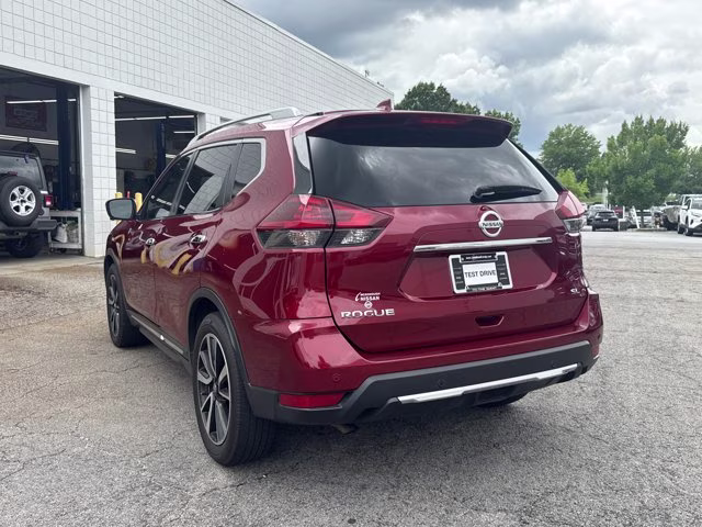 2019 Scarlet Ember Tintcoat Nissan Rogue SL FWD SUV