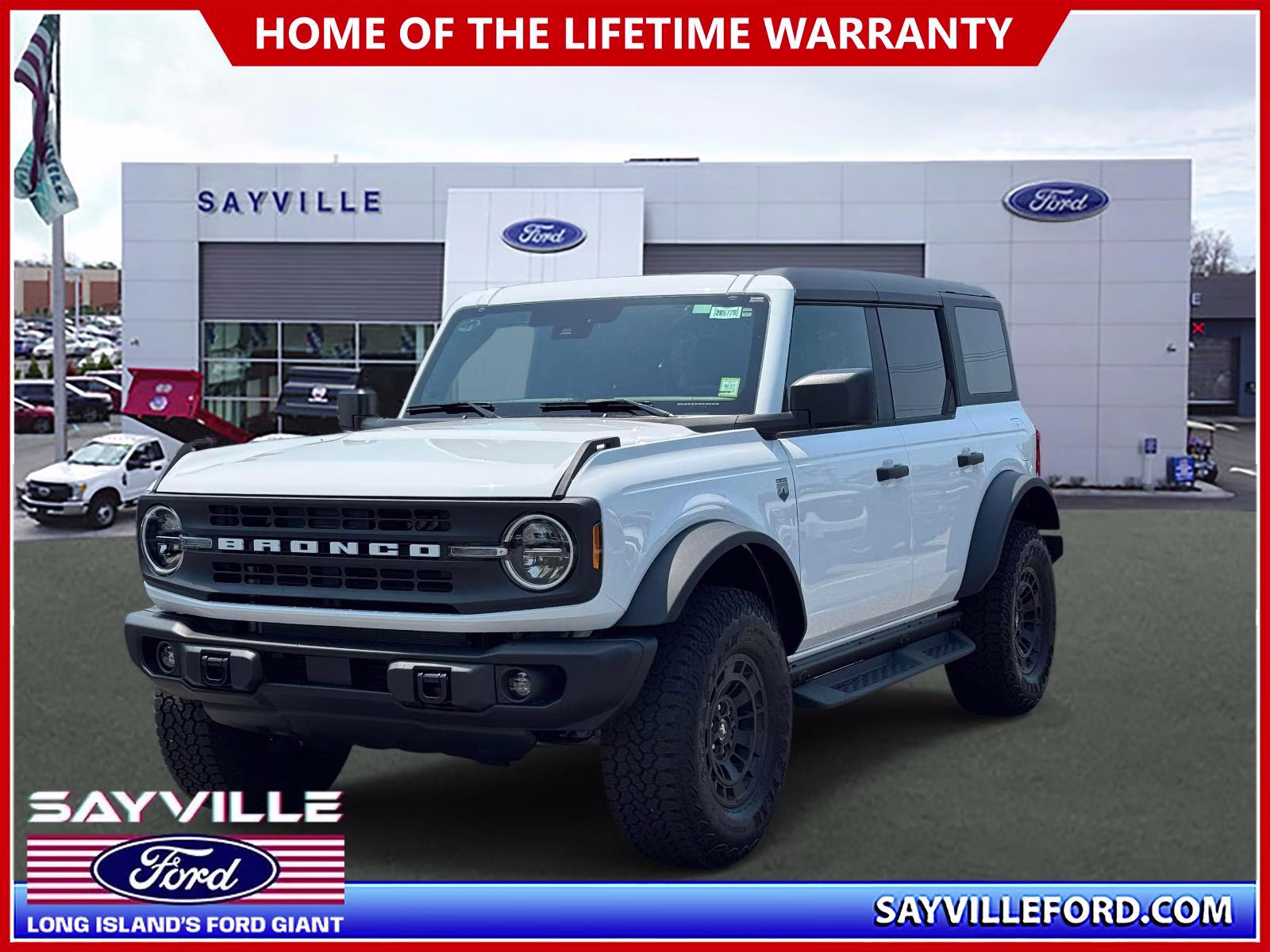 2026 White Ford Bronco Big Bend 4X4 SUV