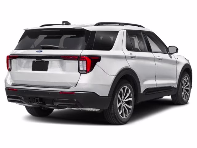 2026 Space White Metallic Ford Explorer ST-Line 4X4 SUV