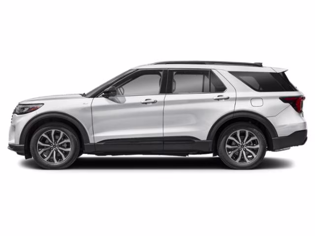 2026 Space White Metallic Ford Explorer ST-Line 4X4 SUV