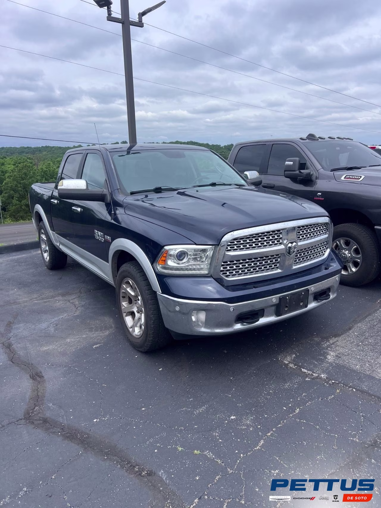 2018 Blue Ram 1500 Laramie 4X4 Truck