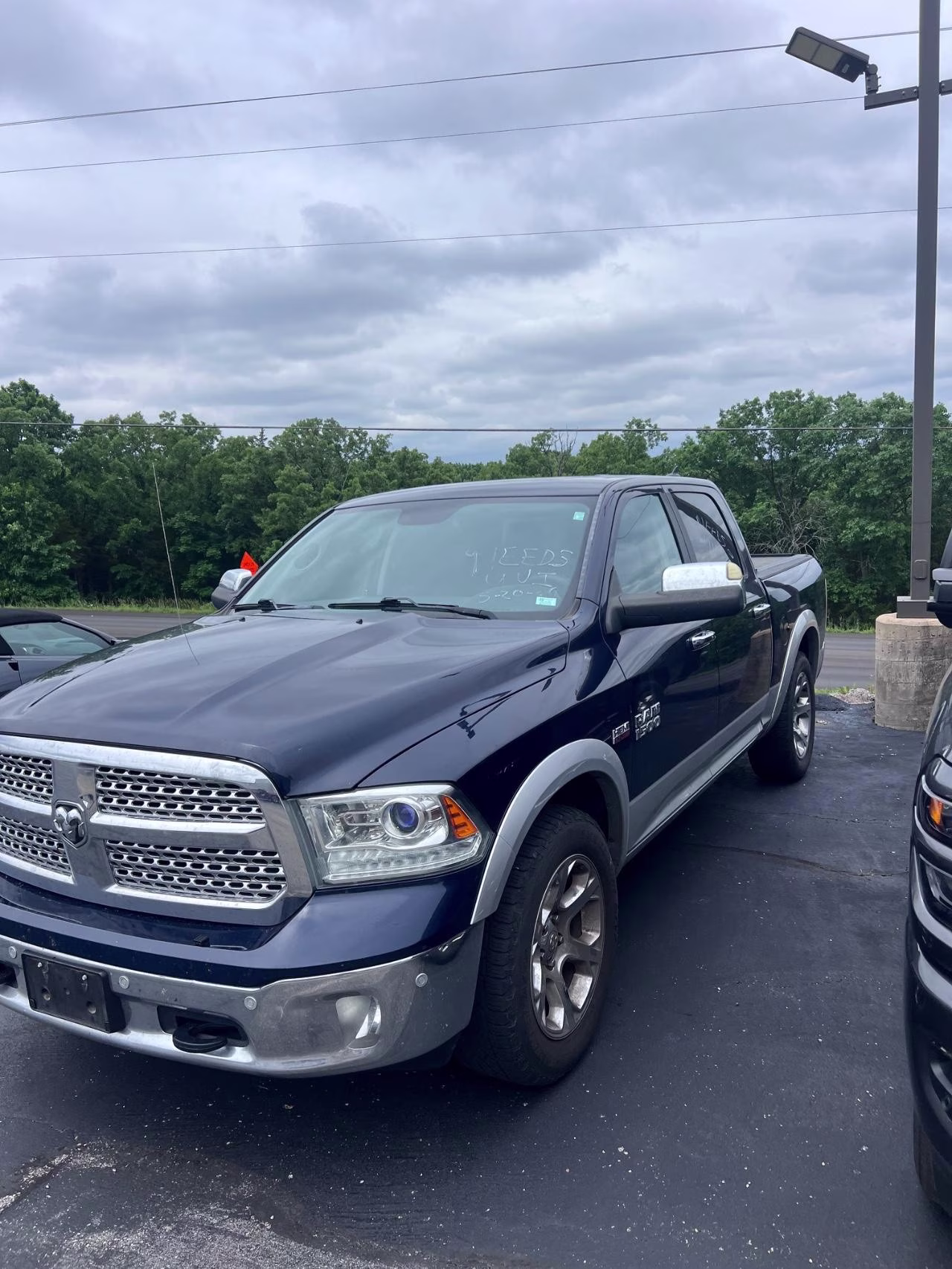2018 Blue Ram 1500 Laramie 4X4 Truck