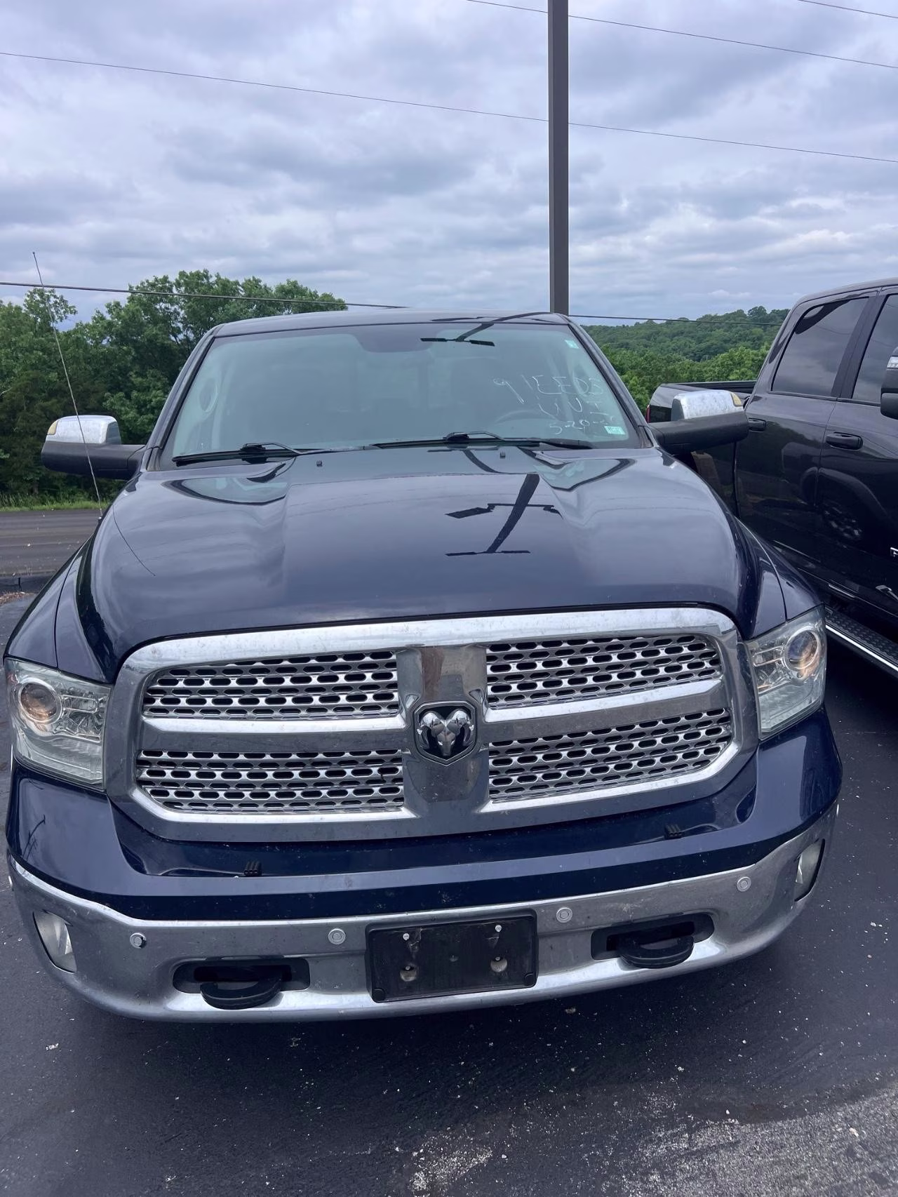 2018 Blue Ram 1500 Laramie 4X4 Truck