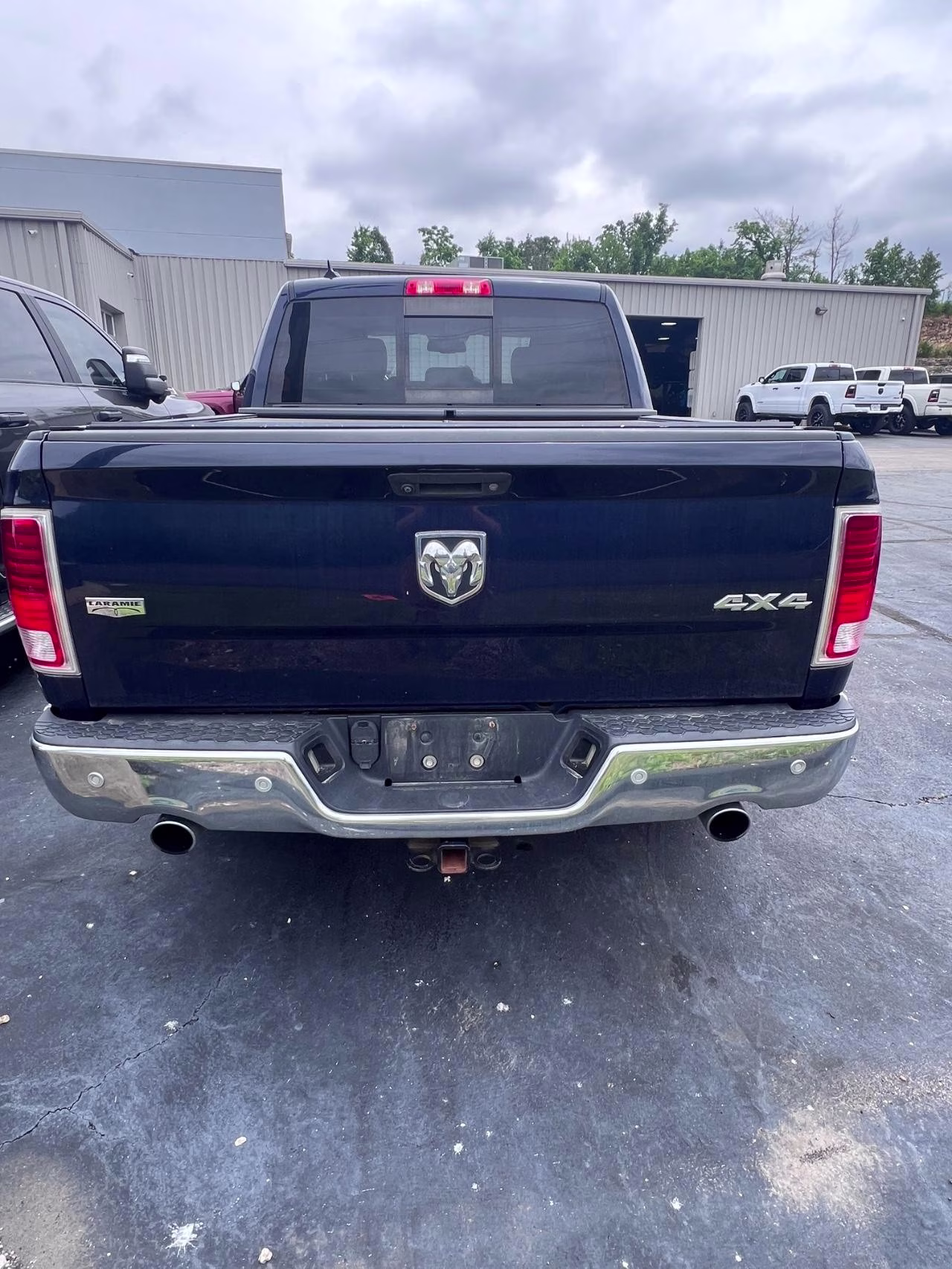 2018 Blue Ram 1500 Laramie 4X4 Truck