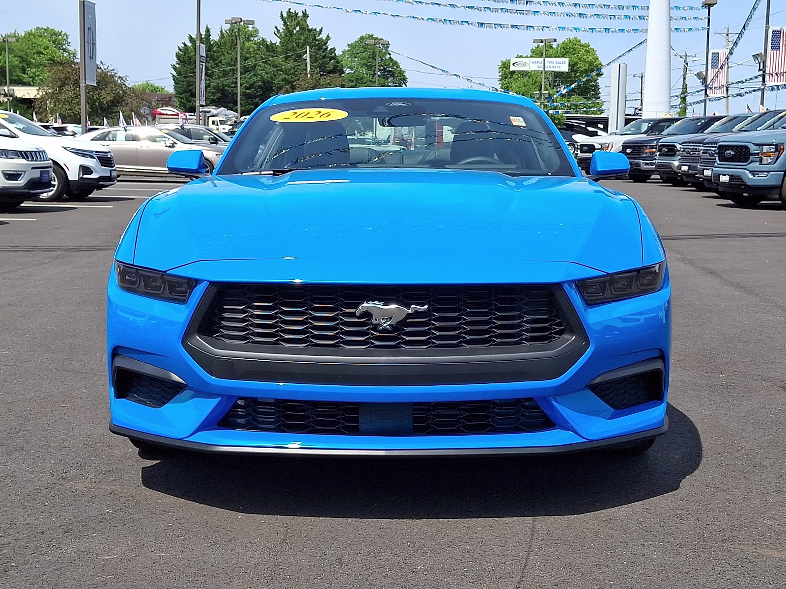 2026 Grabber Blue Metallic - AE Ford Mustang EcoBoost Premium Fastback RWD