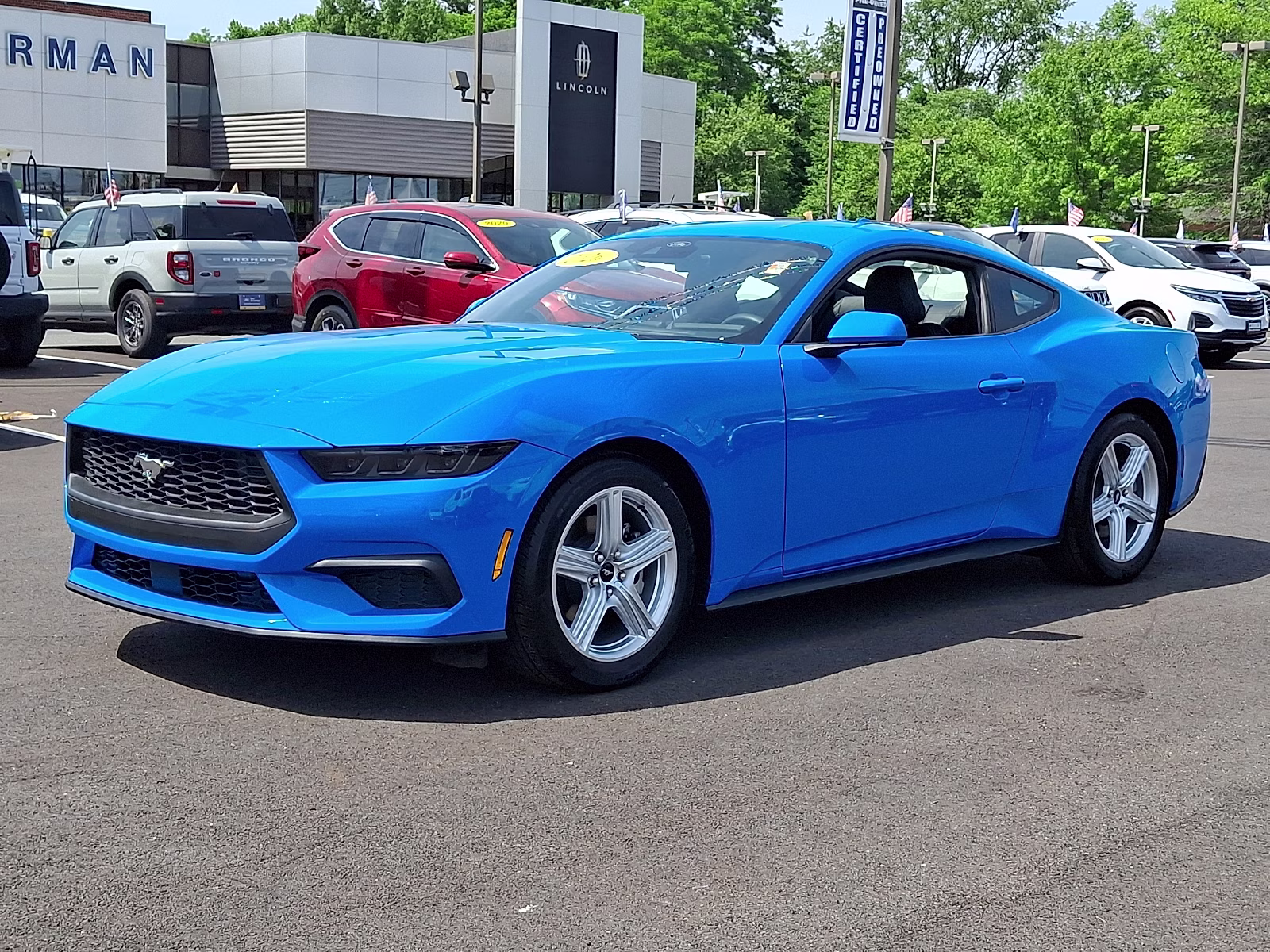 2026 Grabber Blue Metallic - AE Ford Mustang EcoBoost Premium Fastback RWD