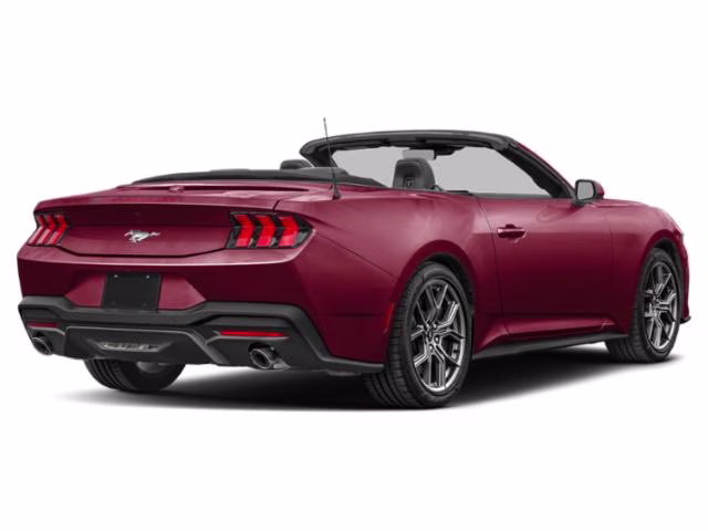 2025 Magenta Ford Mustang EcoBoost Premium Convertible RWD