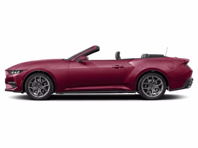 2025 Magenta Ford Mustang EcoBoost Premium Convertible RWD
