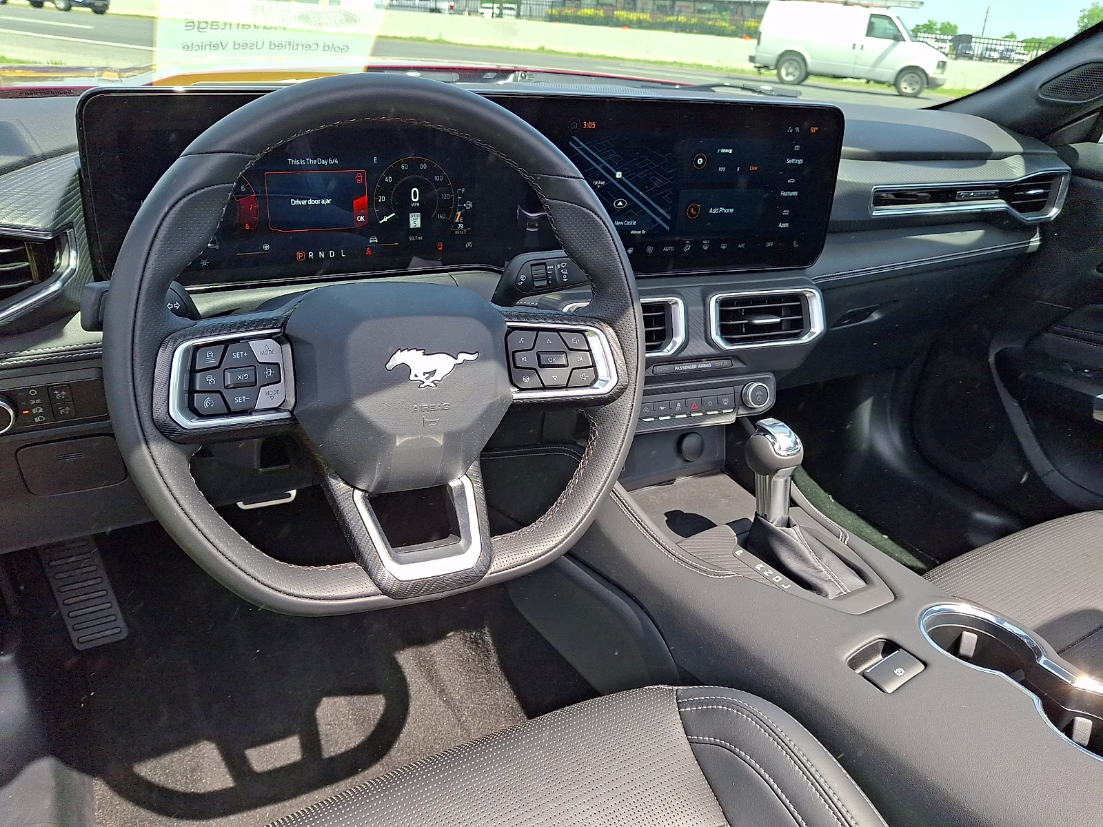 2025 Molten Magenta Metallic Tri-coat - DT Ford Mustang EcoBoost Premium Convertible RWD