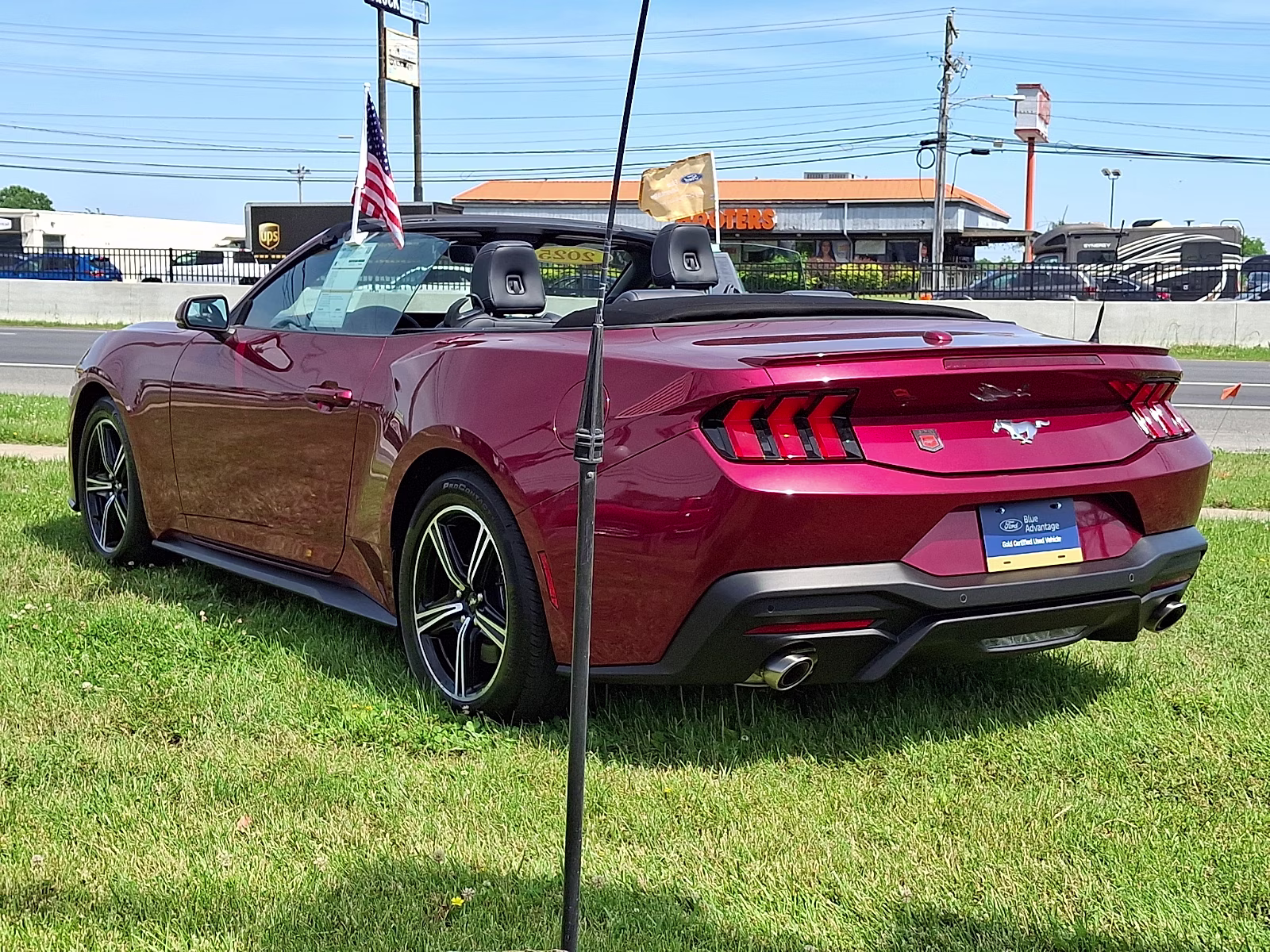 2025 Molten Magenta Metallic Tri-coat - DT Ford Mustang EcoBoost Premium Convertible RWD