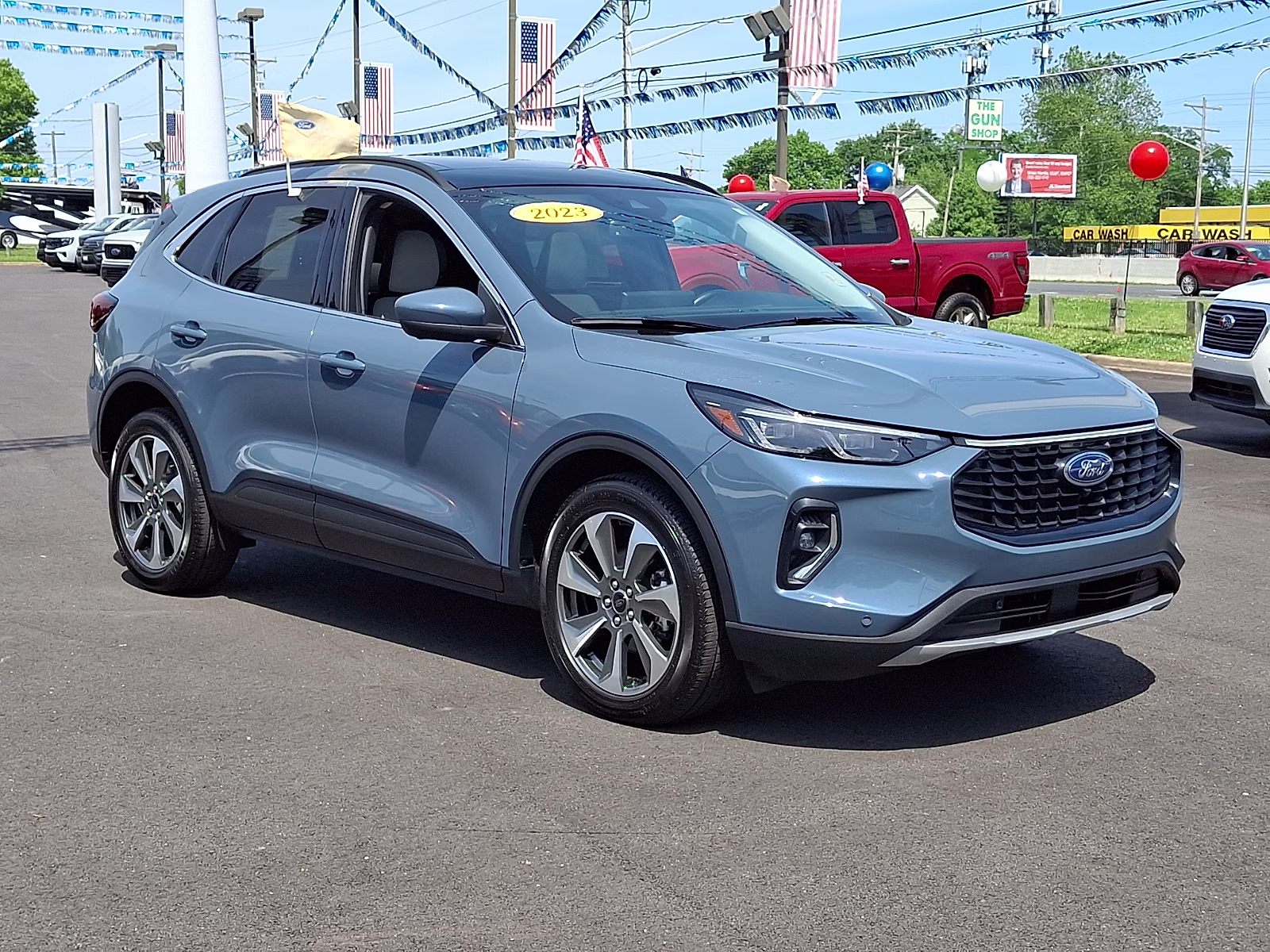 2023 Vapor Blue Metallic - K1 Ford Escape Platinum AWD