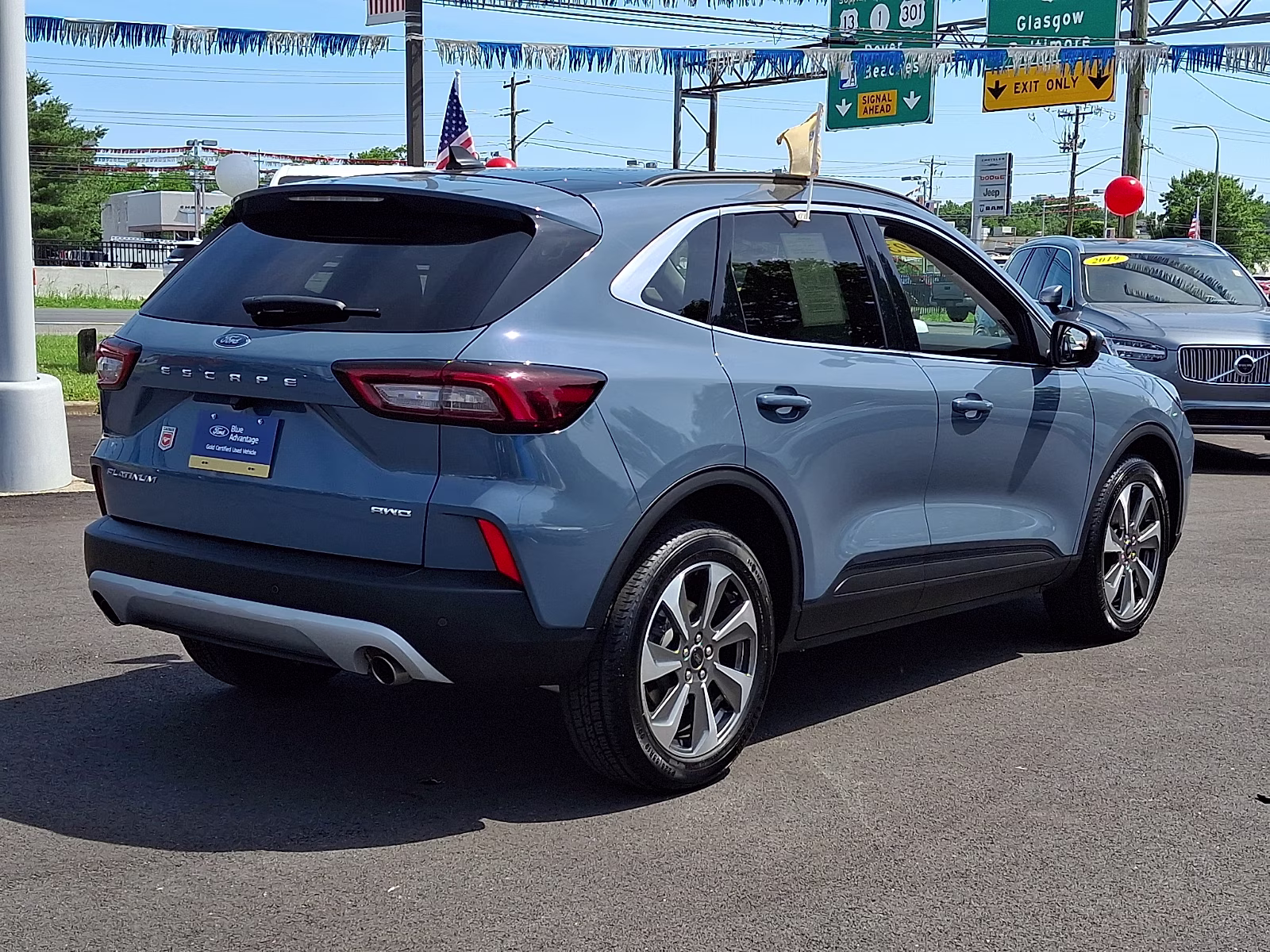 2023 Vapor Blue Metallic - K1 Ford Escape Platinum AWD