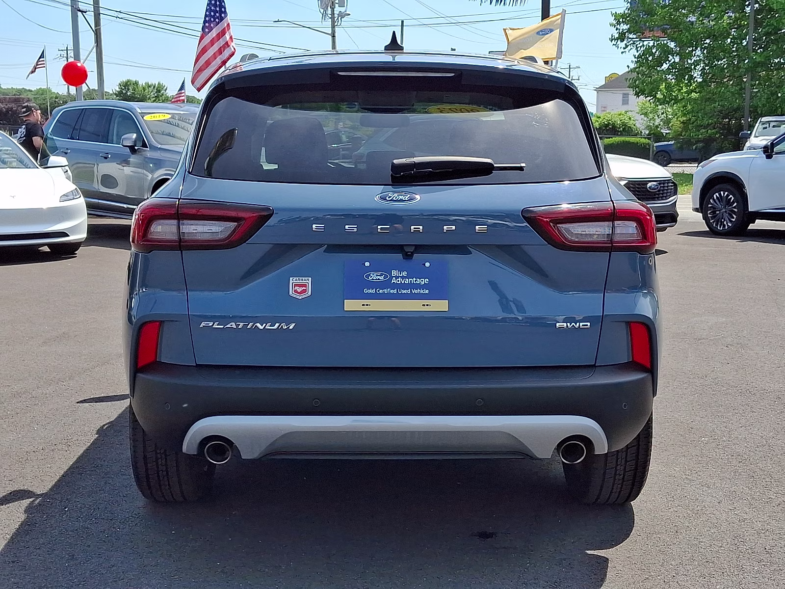 2023 Vapor Blue Metallic - K1 Ford Escape Platinum AWD