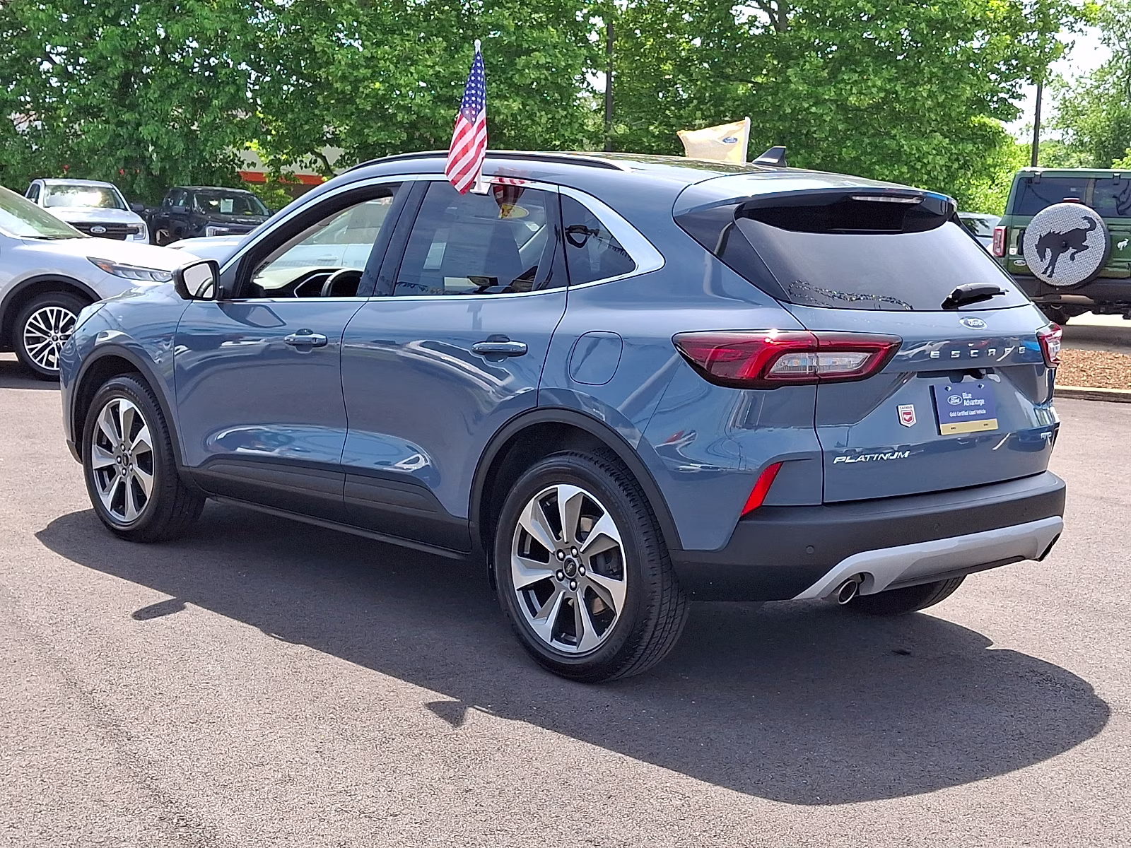 2023 Vapor Blue Metallic - K1 Ford Escape Platinum AWD