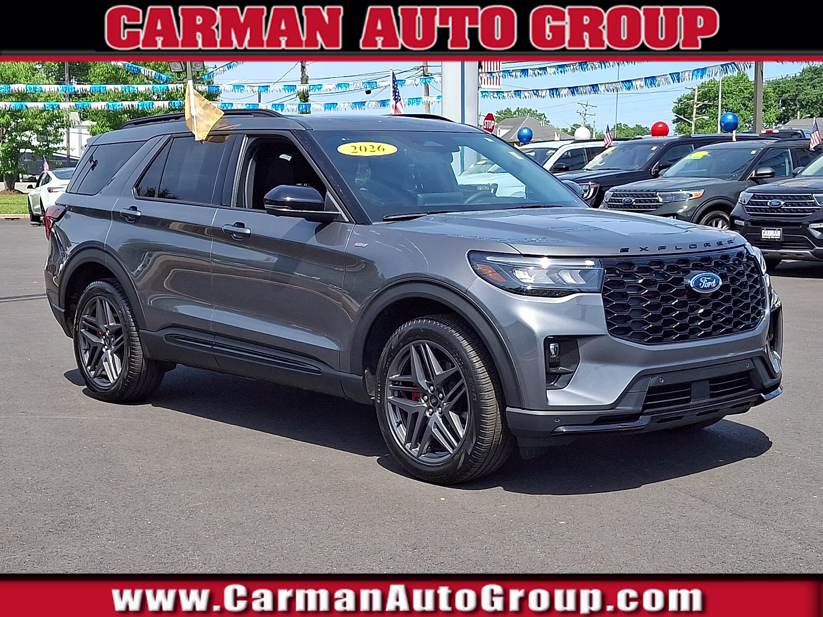 2026 Carbonized Gray Metallic - M7 Ford Explorer ST-Line 4X4